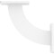Ekena Millwork Bradford Steel Bracket, White Primer 2"W x 7"D x 7"H BKTM02X07X07BRPWH - alternate 5